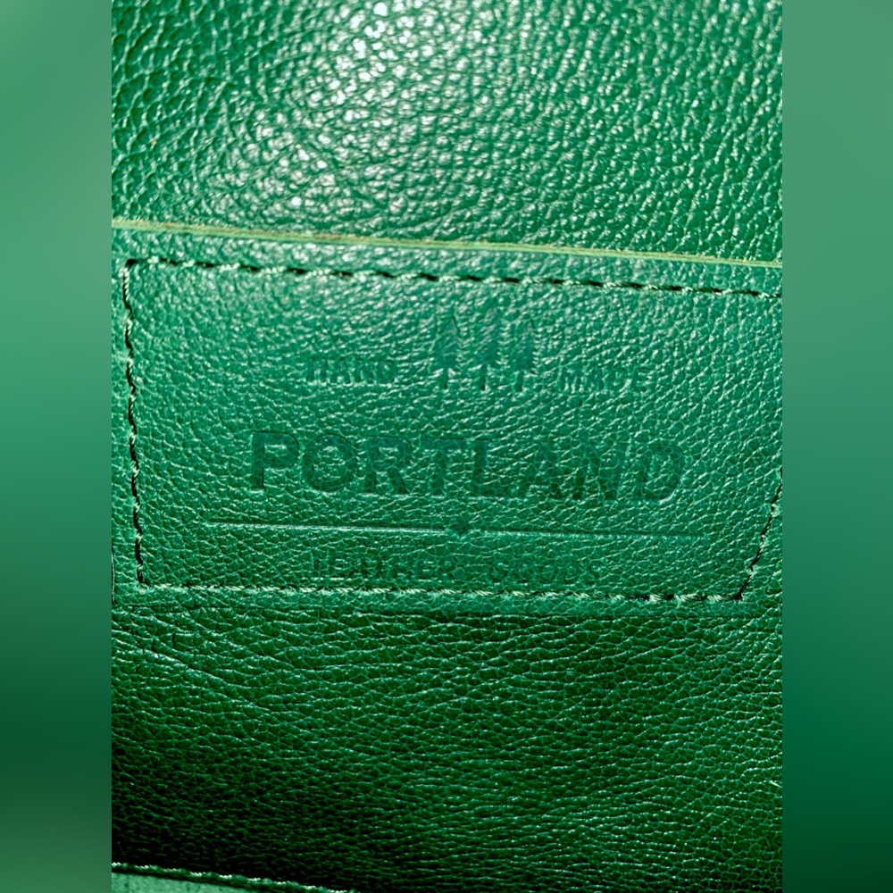 🆕 Portland Leather Goods Small Bucket - Bacalar 💚 - Picture 12 of 13